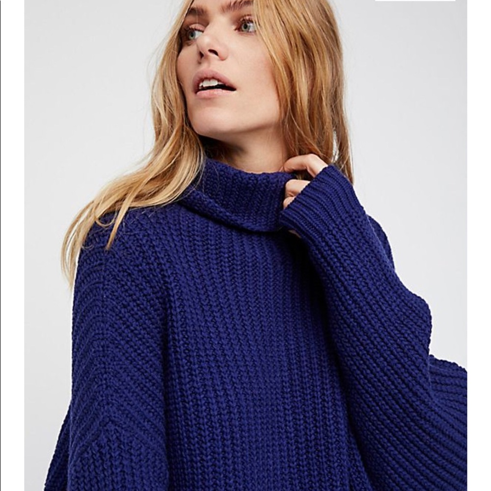 Free people Swim too deep pullover sweater